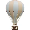 Sevira Kids Montgolfière décorative Beige et bleu* Objet Décoratif Mural