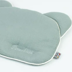 Online Sevira Kids Oreiller bébé plat ourson en gaze de coton Jeanne