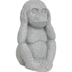 Sale Atmosphera Créateur D'Intérieur Singe déco extérieur Sohel H.42cm résine gris- Multicolore- Atmosphera