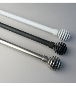 Secodir SOHO - Tringle à Rideau Extensible diamètre 19/16mm 165 à 310cm* Kit De Barre De Rideau