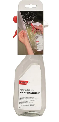 D-C-Fix Solution d'application ® - films pour fenêtre et adhésifs décoratifs - 500 ml* Sticker Et Adhésif Décoratif