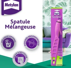 Metylan Spatule mélangeuse pour colles papiers peints ‎L.7,5 x l.2,5 x H.38 cm* Colle Papier Peint