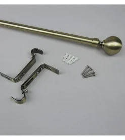 Secodir SPHERE - Kit Tringle Extensible 110-210 cm diamètre 16/19 mm* Barre À Rideau Extensible
