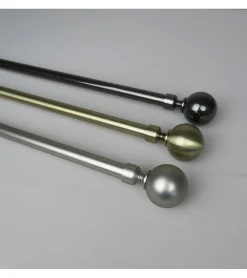 Secodir SPHERE - Kit Tringle Extensible 110-210 cm diamètre 16/19 mm* Barre À Rideau Extensible