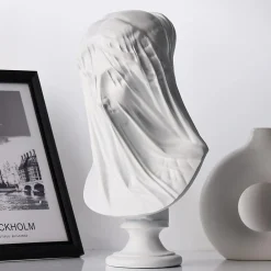 Discount Nature Pro Statue de déesse grecque de 33 cm, Grand buste femme, Sculpture de Mythologie romaine, pour la décoration de la maison