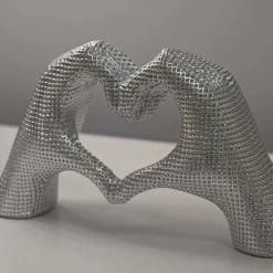 Mauro Ferretti Statuette en polyrésine Hands lover 25x7.5x13.5 cm* Statue Décorative
