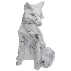 Sale Atmosphera Créateur D'Intérieur Statuette renard - résine - blanc - H25 - 5 cm - Atmosphera