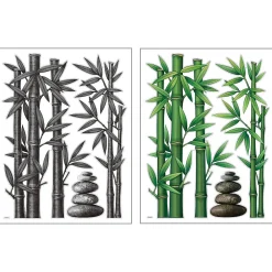 Sale Atmosphera Créateur D'Intérieur Sticker - 38x50 cm - Vert- Atmosphera