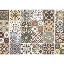 Ambiance Sticker Sticker Mural Carrelage adhésif Cuisine Salle de Bain - 24 STICKERS CARRELAGES AZULEJOS JAVIERNA - 24stickers15x15cm* Sticker Et Adhésif Décoratif