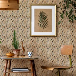 Outlet Ambiance Sticker Sticker Mural Carrelage adhésif Cuisine Salle de Bain - 24 STICKERS CARRELAGES TERRAZZO FILIPO - 24stickers15x15cm