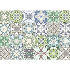 Ambiance Sticker Sticker Mural Carrelage adhésif Cuisine Salle de Bain - 24 STICKERS CARRELAGES AZULEJOS BIAGIO - 24stickers15x15cm* Sticker Et Adhésif Décoratif