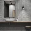 Hot Ambiance Sticker Sticker Mural Carrelage adhésif Cuisine Salle de Bain - 24 STICKERS CARRELAGES TERRAZZO BOSA - 24stickers15x15cm