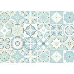 Ambiance Sticker Sticker Mural Carrelage adhésif Cuisine Salle de Bain - 24 STICKERS CARRELAGES AZULEJOS GUILIANITA - 24stickers15x15cm* Sticker Et Adhésif Décoratif