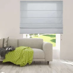 Best Storesdeco Store Bateau, Plissé Tamisant pour Fenêtres Et Portes Gris 105x250 cm