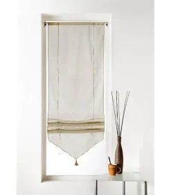 Sale Linder Store en pointe avec cordon - 58x165cm - Blanc