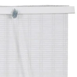 Ballauff Store enrouleur bois blanc Scandinave H.200 x l.100cm* Store Enrouleur Tamisant
