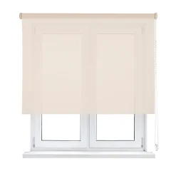 Viewtex Store Enrouleur Easy Fix (installation sans perçage) Isolant Thermique Screen Degré d'ouverture 10% Lin 45 X 190cm ,* Store Enrouleur Tamisant