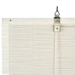 Best Storesdeco Store Enrouleur en Bambou Blanc 120 x 175 cm