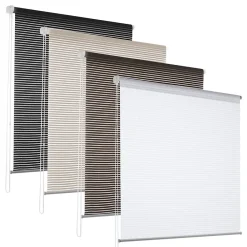 Best Floordirekt Store enrouleur Fashion coloris Deluxe Stripe Anthracite 55 x 150 cm