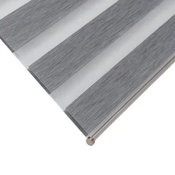 Best GoodHome Store enrouleur jour / nuit sans perçage Brize gris chiné l.40 x H.140cm