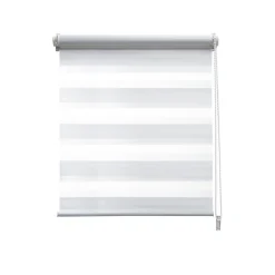 Best Madeco Store enrouleur jour / nuit chic blanc l.37 x H.160cm