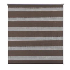 Best Helloshop26 Store enrouleur marron tamisant 80 x marron
