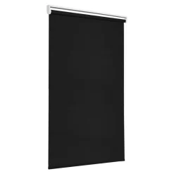 Best GoodHome Store enrouleur occultant sans perçage Boreas 2 noir l.120 x H.180cm