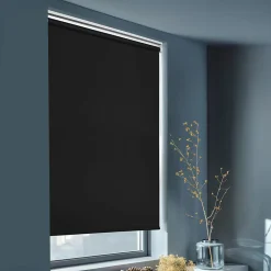 Best GoodHome Store enrouleur occultant sans perçage Boreas 2 noir l.120 x H.180cm