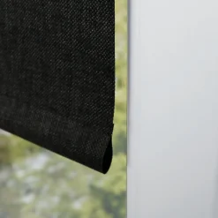 Hot Madeco Store enrouleur occultant Ancona effet tweed gris anthracite l.90cm x H.190cm