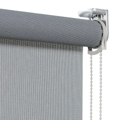 Viewtex Store Enrouleur Screen Degré d'ouverture 10% Gris Perle 90 X 190cm ,* Store Enrouleur Tamisant