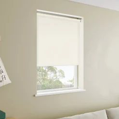Best GoodHome Store enrouleur tamisant sans perçage Halo 2 blanc cassé l.120 x H.180cm