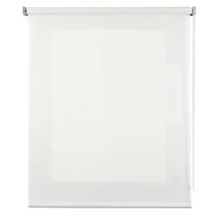 Clearance Storesdeco Store Enrouleur Tamisant Lisse pour Fenêtres et Portes Blanc 45x180 cm