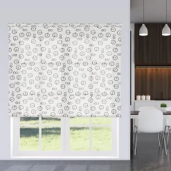 Viewtex Store Enrouleur Tamisant Jazz Blanc et Marron 150 X 250cm,
