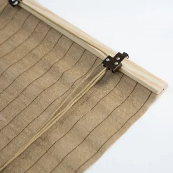 Hot Madeco Store enrouleur tamisant Roll'up en toile de jute sans percage H.150 x l.40cm
