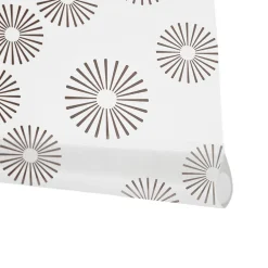 Viewtex Store Enrouleur Tamisant Pasodoble Blanc et Marron 180 X 250cm ,* Store Enrouleur Tamisant
