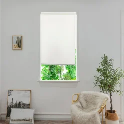 Best Store enrouleur tamisant sans perçage blanc l.90 x H.160cm