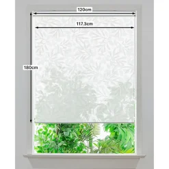 Best GoodHome Store enrouleur voile sans perçage Flasor blanc cassé l.120 x H.180cm
