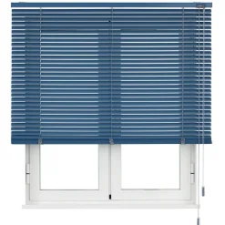 Best Viewtex Store Vénitien Aluminium 25mm Bleu 100 X 175cm ,