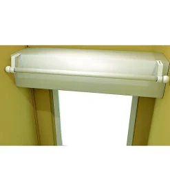 Best Secodir Support Barre à Rideaux Sans Perçage - Coffre Volet Roulant - Tringle diamètre 25-28 mm