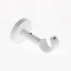 Boulet Support Mural et Plafond de 6cm pour tringles à rideaux de Diam.20mm en Blanc Mat -