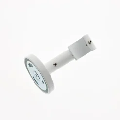 Boulet Support Mural et Plafond de 6cm pour tringles à rideaux de Diam.20mm en Blanc Mat -