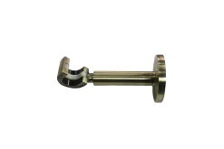 Best GoodHome Support pour barre à rideau extensible bronze Ø16/19 cm