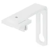 Outlet GoodHome Support pour rail double Thira blanc