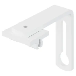 Outlet GoodHome Support pour rail double Thira blanc