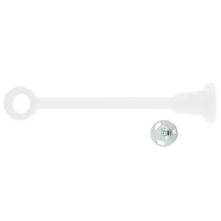 Outlet Mobois Support tringle à rideau bois de hêtre blanc Ø28 cm L.100/300mm