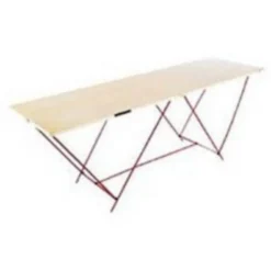 Ocai Table à tapisser pin massif 198 x 58,8 x 2 cm* Outils Du Tapissier