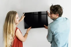 New Wallfluent Tableau Aimanté Tulup 60x40 cm Couleur noire D'organisation Mural