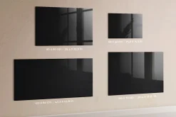 New Wallfluent Tableau Aimanté Tulup 60x40 cm Couleur noire D'organisation Mural