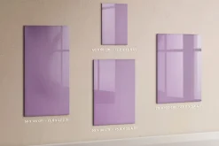 Best Wallfluent Tableau Aimanté 60x90 cm Couleur lilas Marqueur noir D'organisation Mural