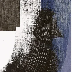 Acte Déco Tableau archit bleu en toile imprimée, 90x60 cm